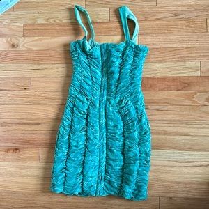 House of CB Green Mini dress